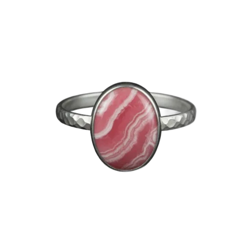 Rhodochrosite Ring