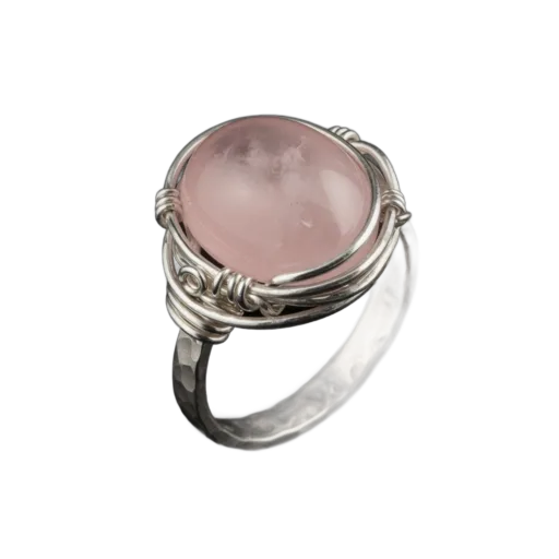 Rose Quartz Ring